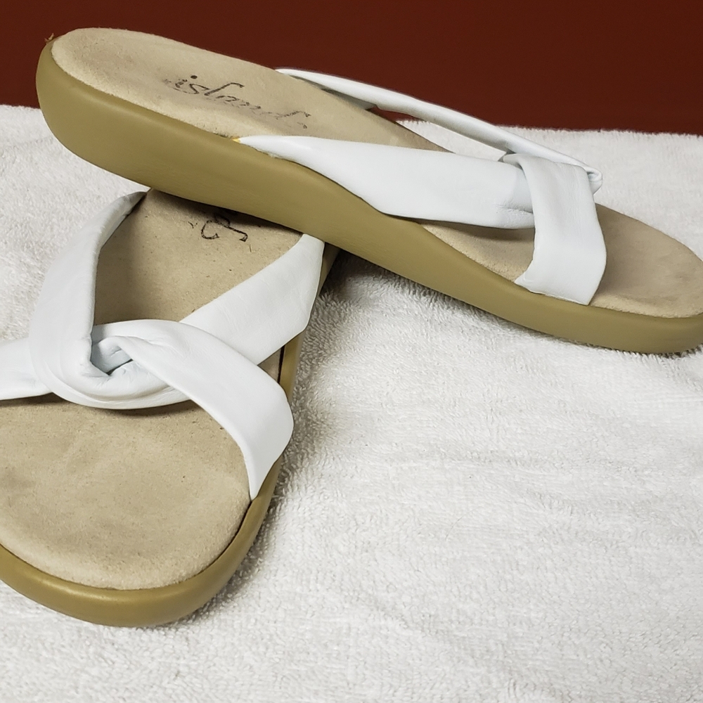 Island Slipper Hawaii Leather-like Slide